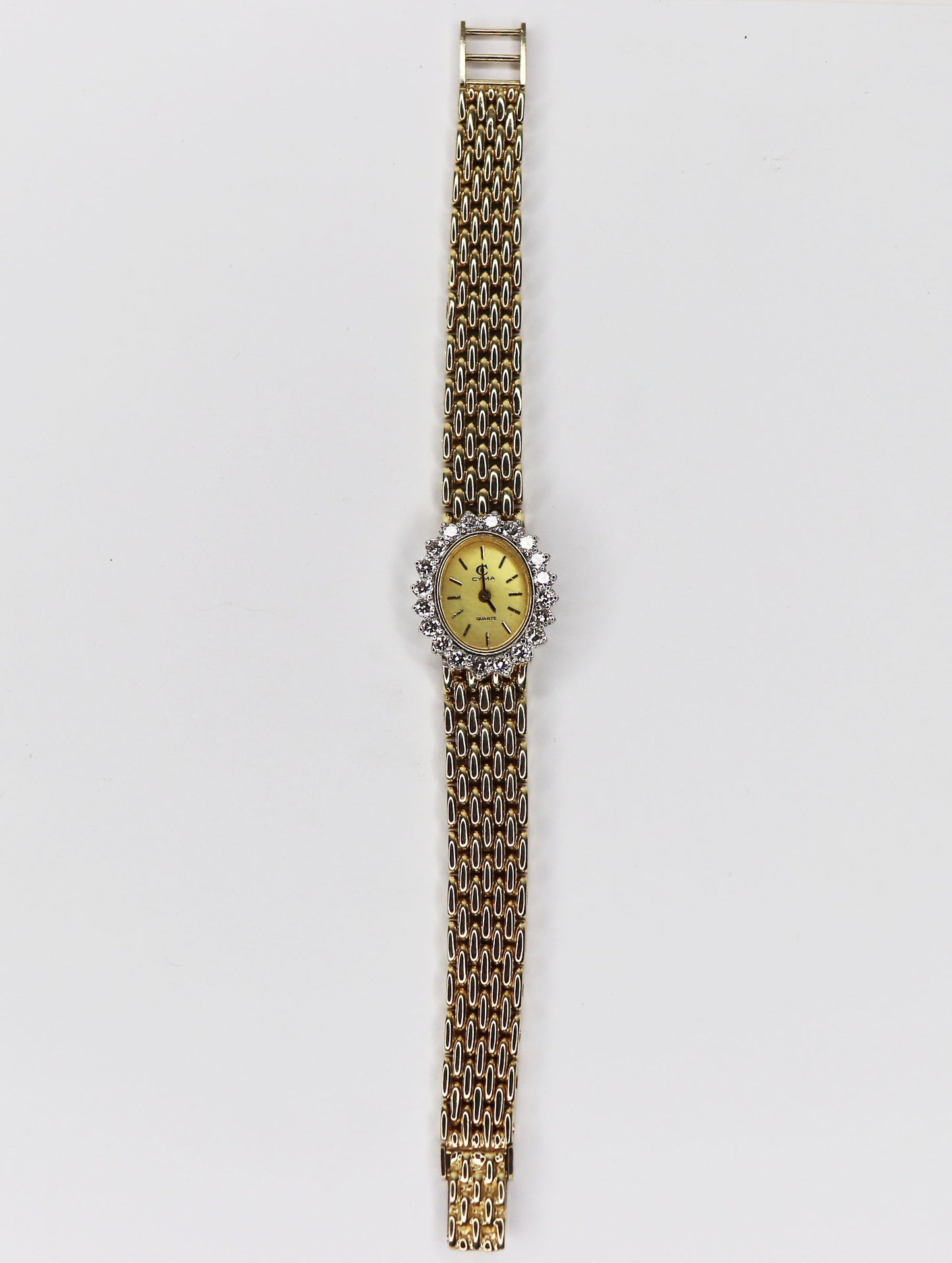 Cyma Diamond Bezel Timepiece