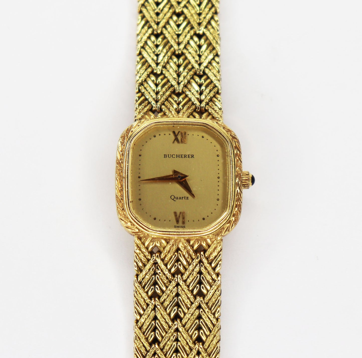 Bucherer 18kt Deco Style Timepiece