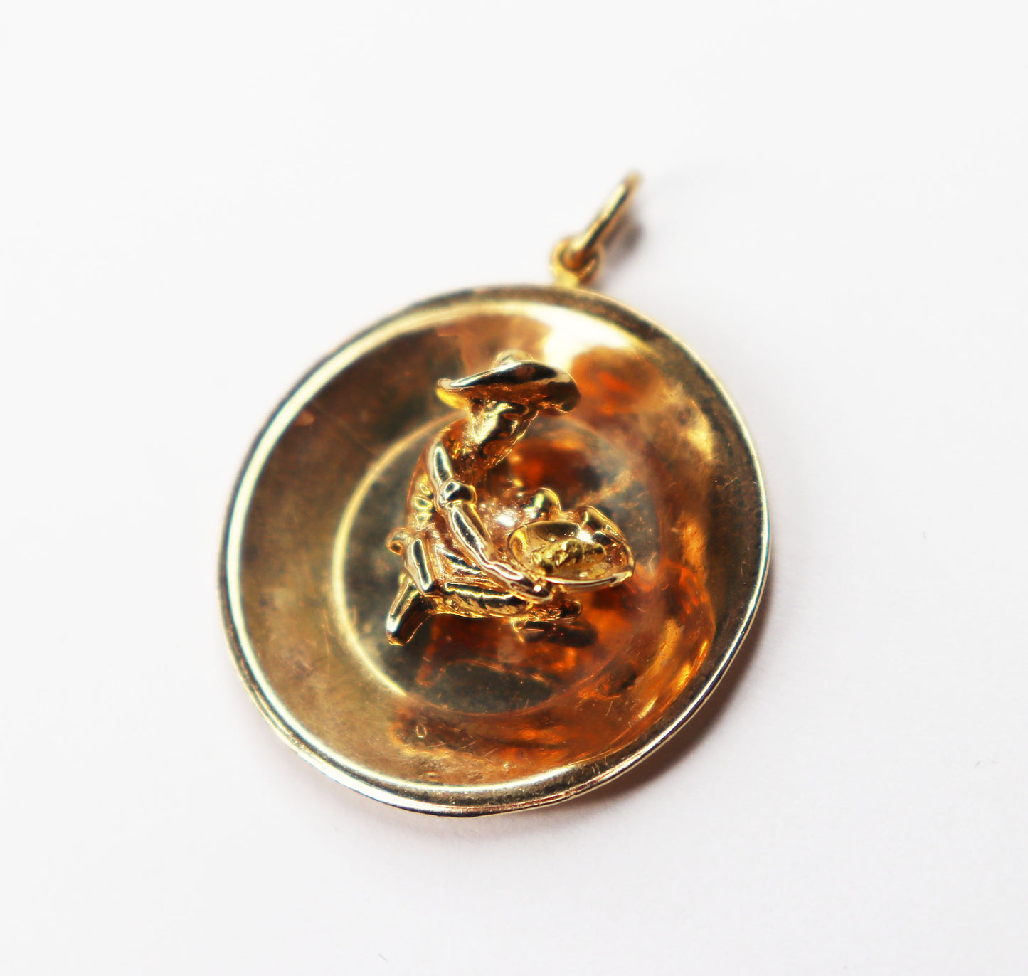Vintage Gold Miners Charm