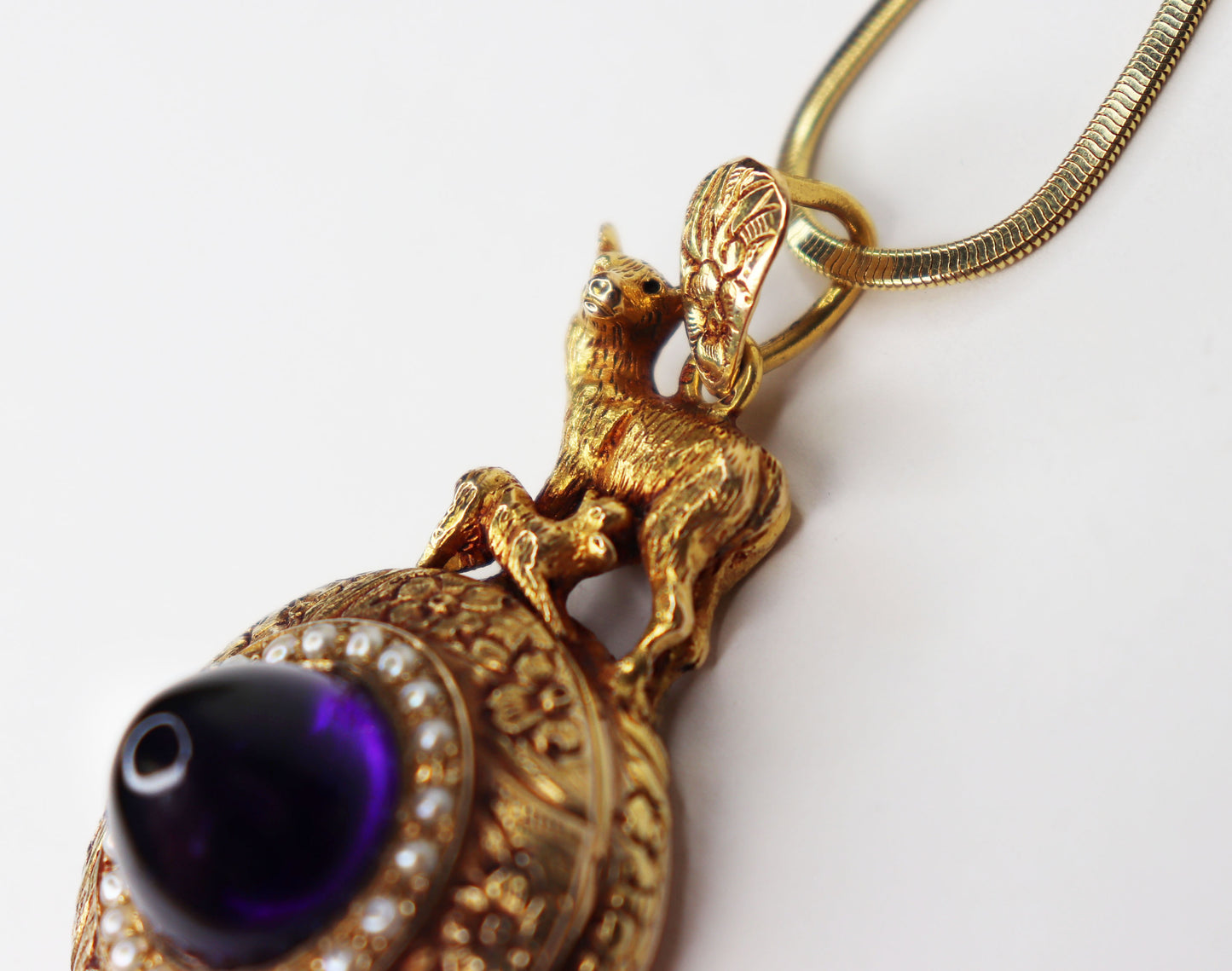 Goat & Calf Locket