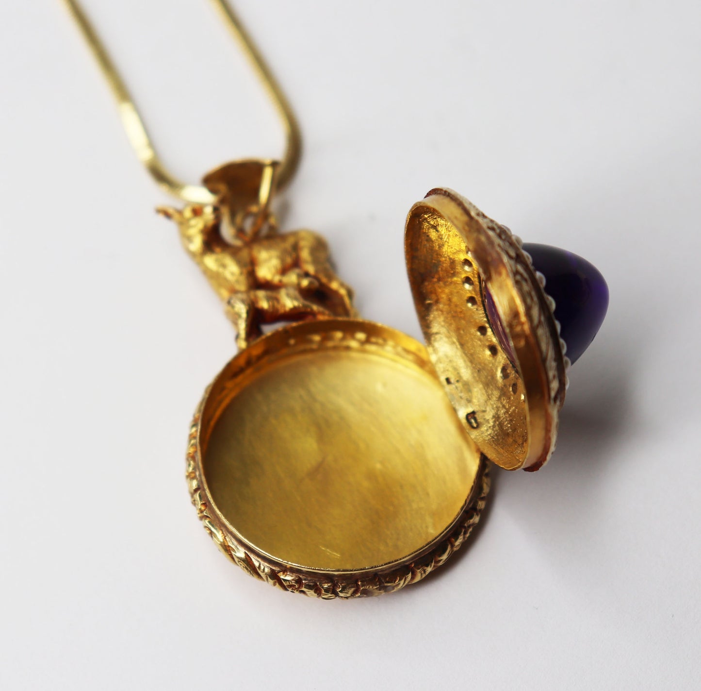 Goat & Calf Locket