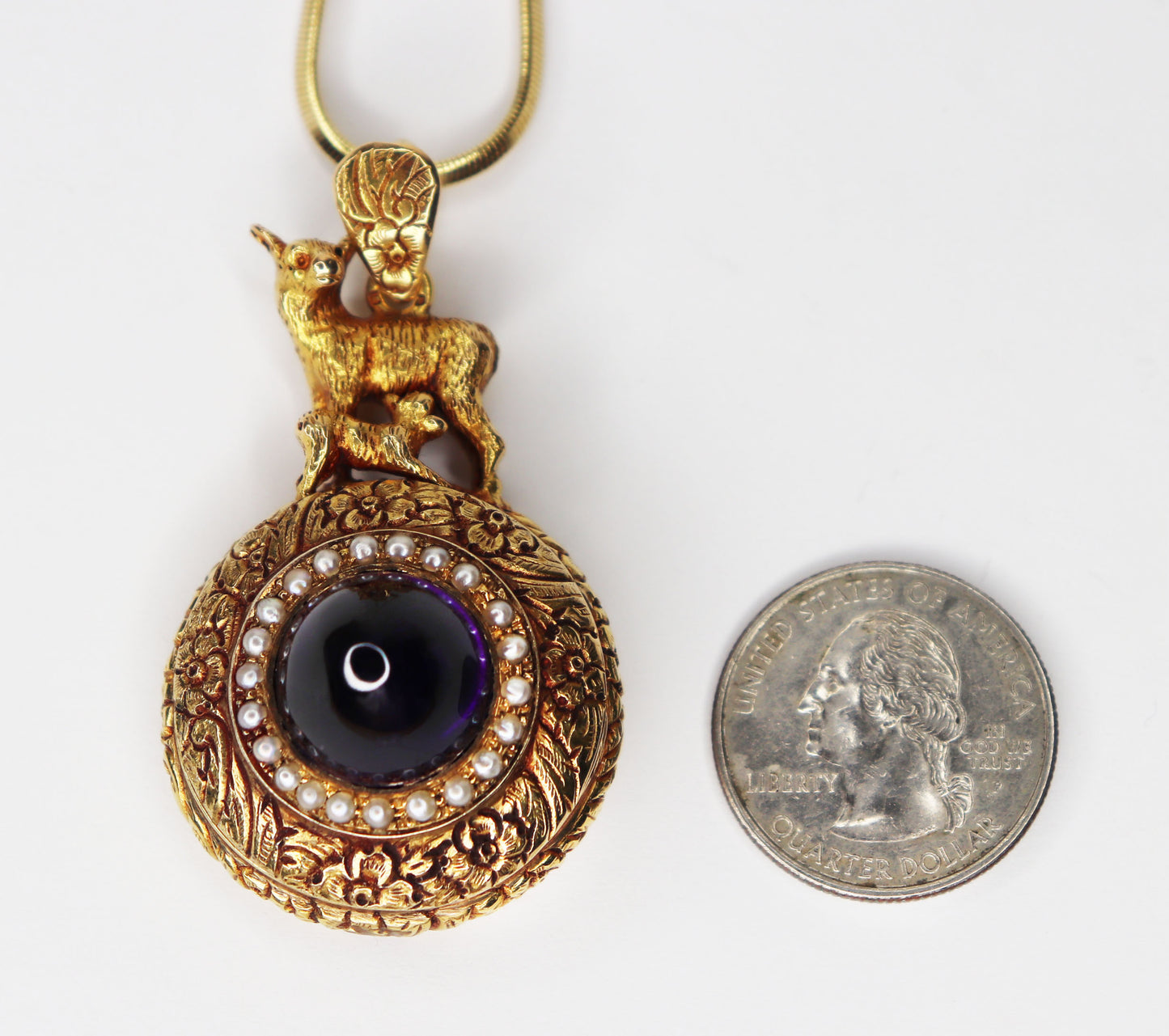 Goat & Calf Locket