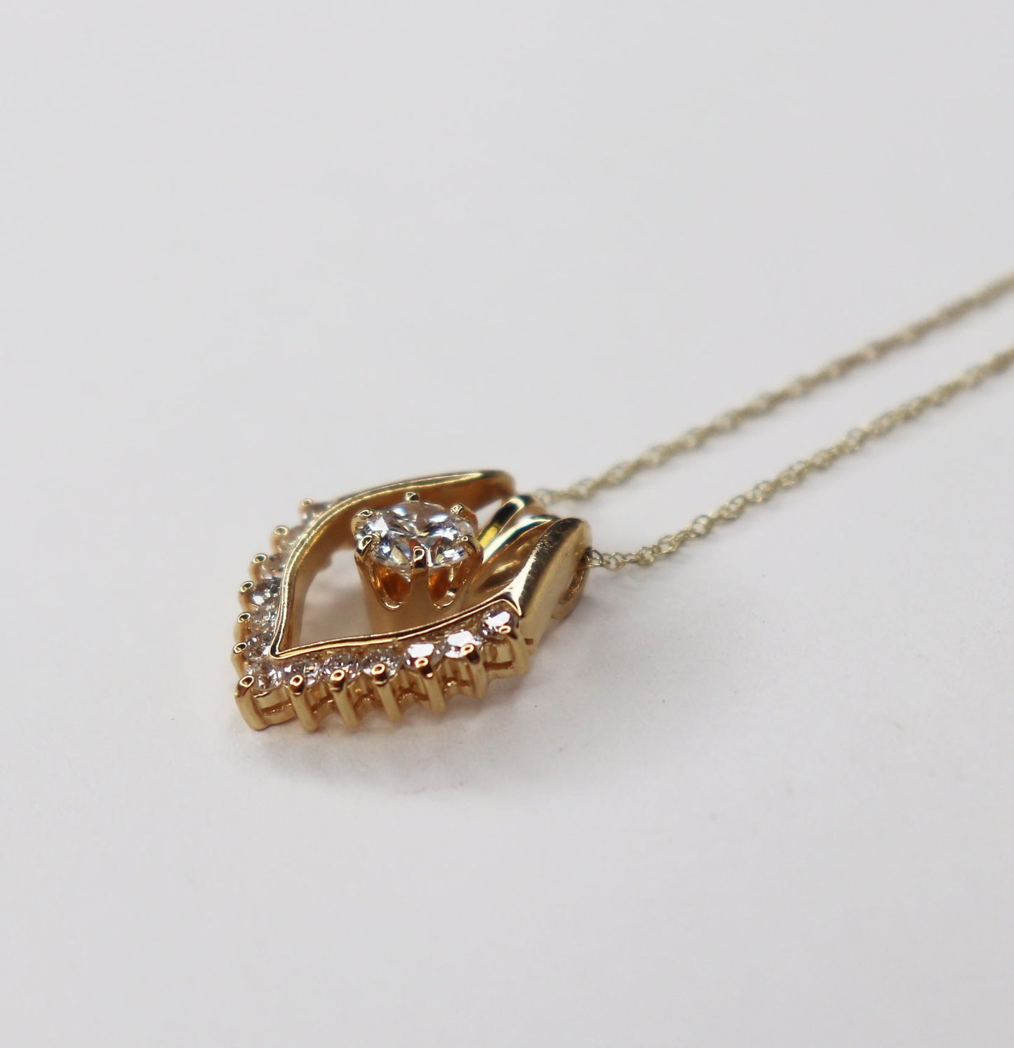 Vintage Diamond Necklace Accented Jacket