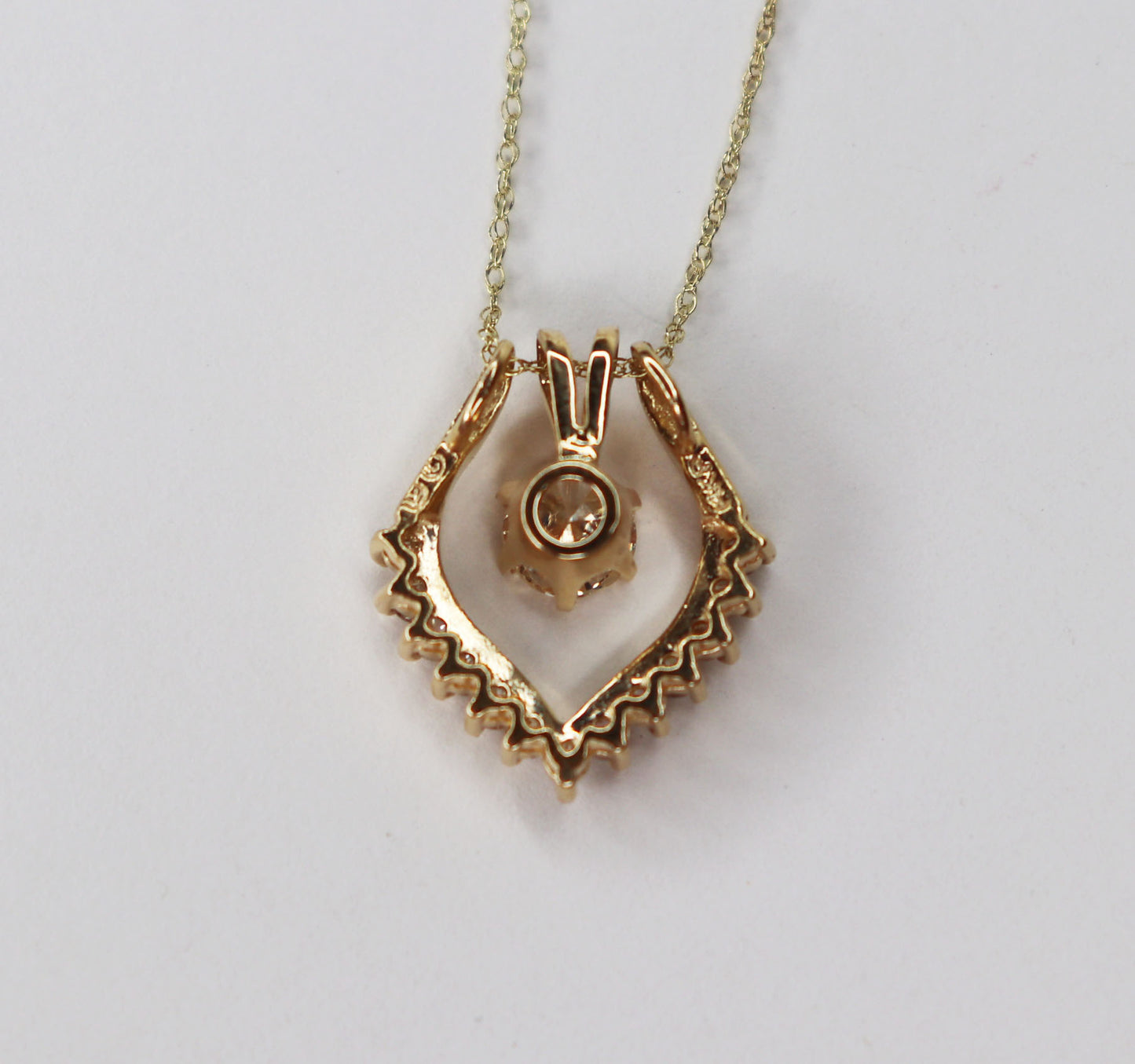 Vintage Diamond Necklace Accented Jacket