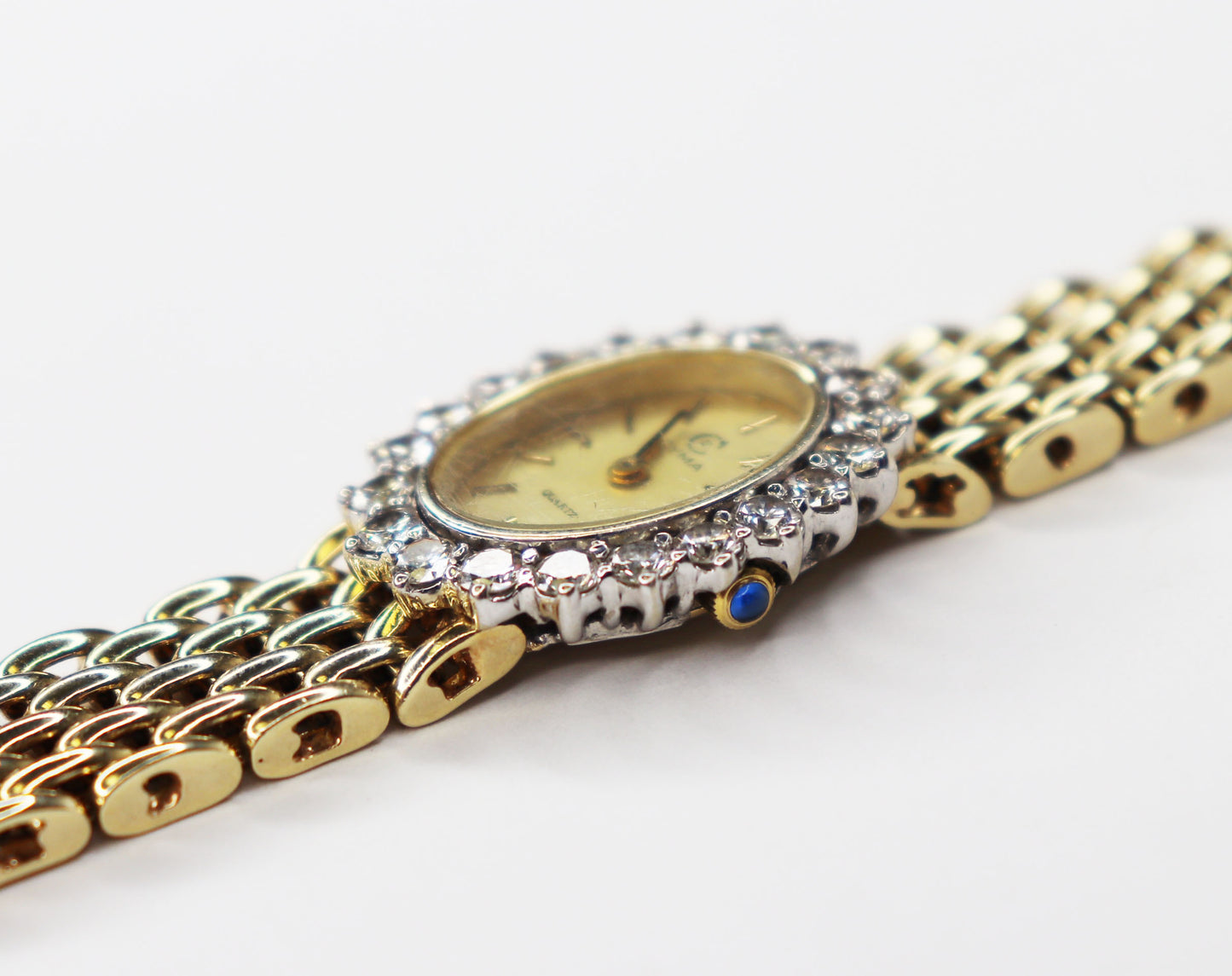 Cyma Diamond Bezel Timepiece