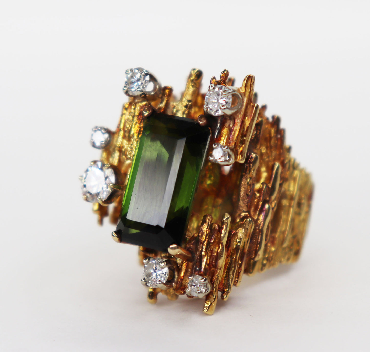 18kt Tourmaline & Diamond Ring