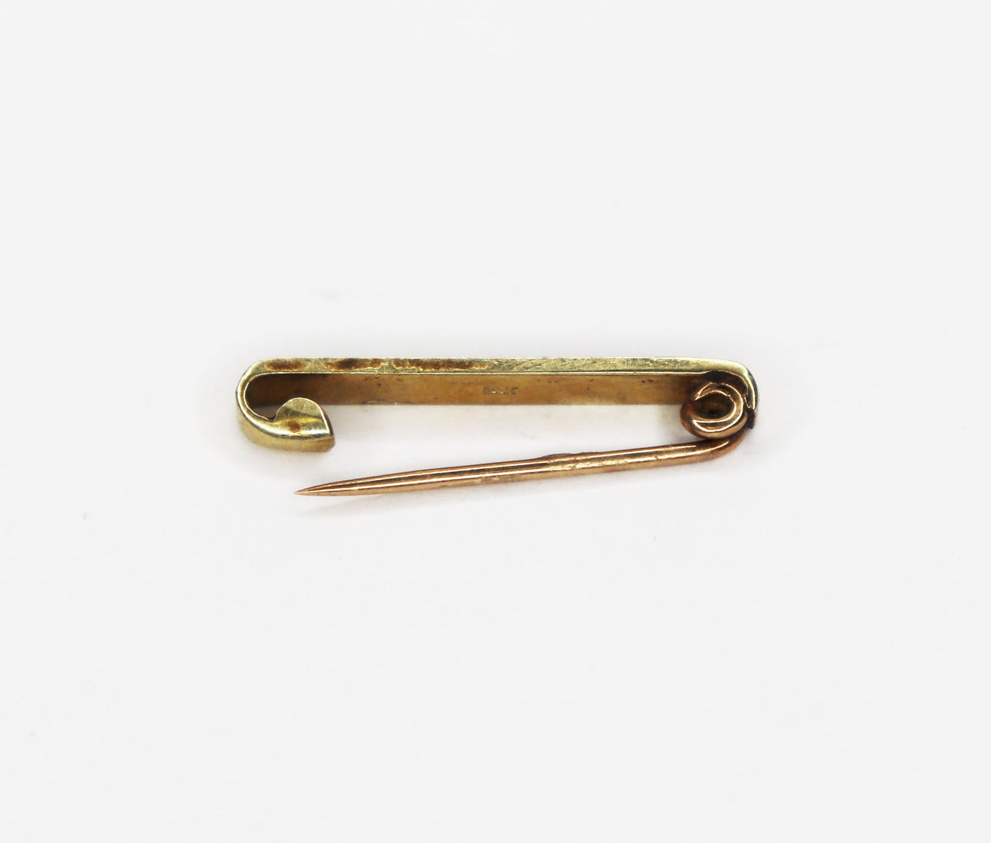 Victorian Seed Pearl Safety Pin