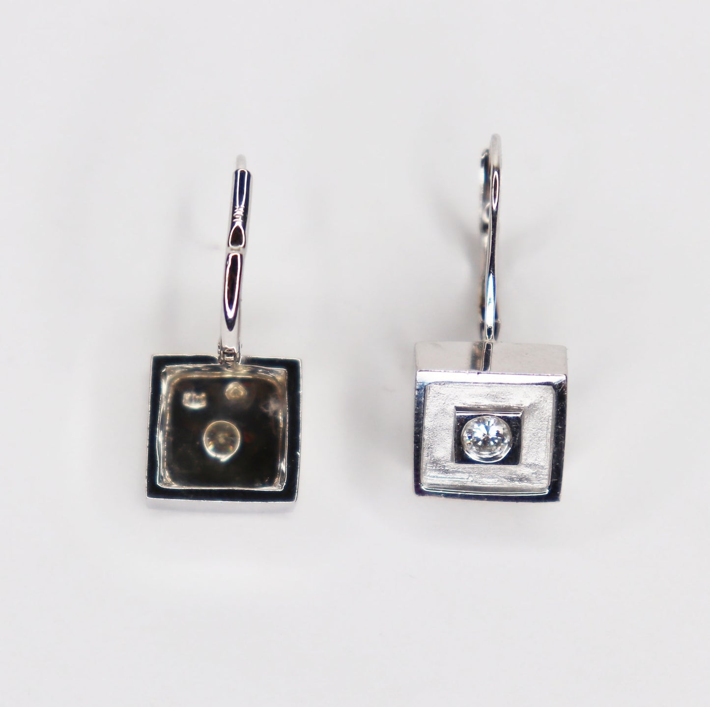 Square Drop Earrings