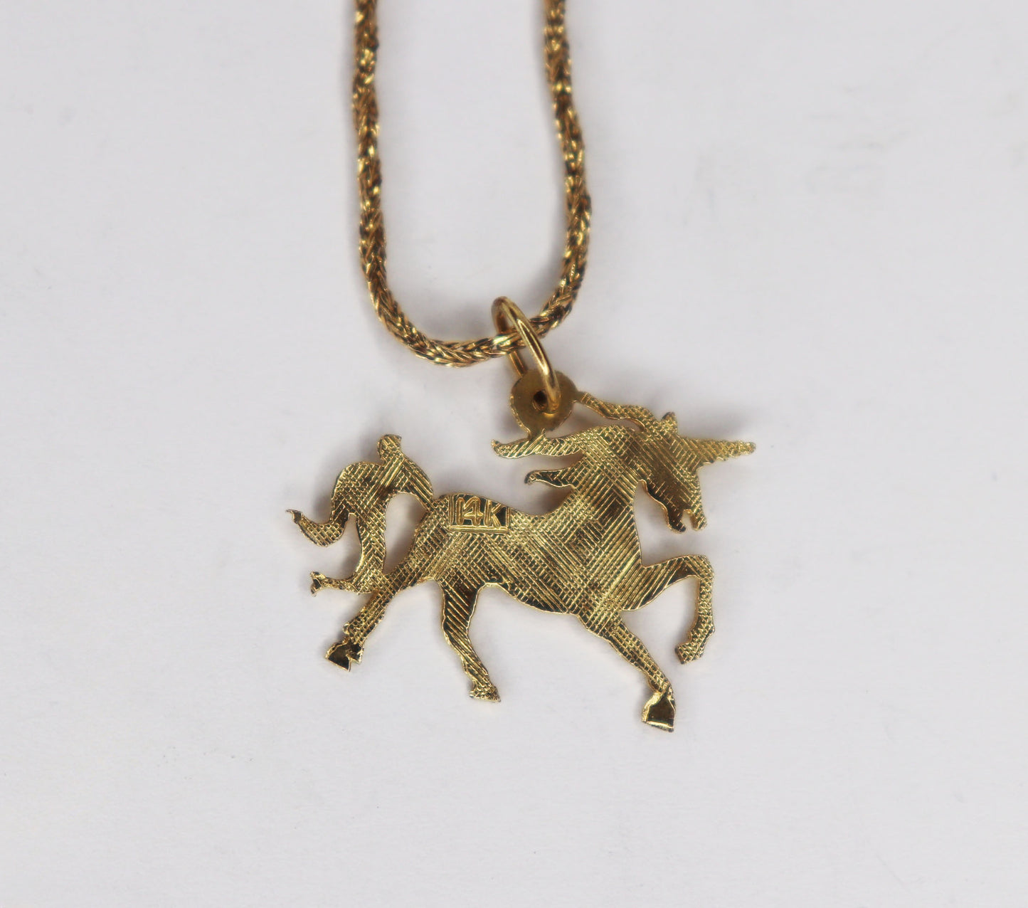 14kt Unicorn Charm