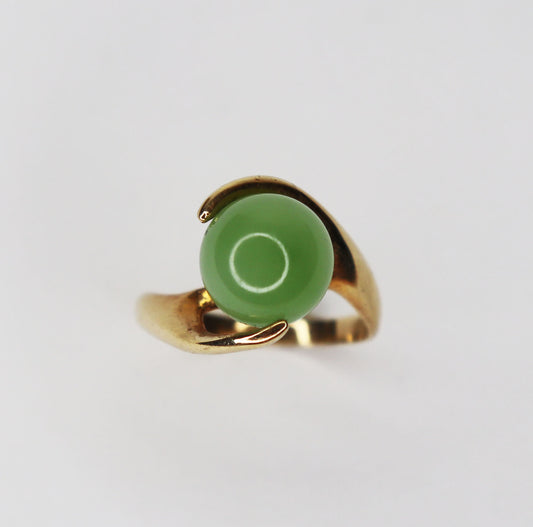 14kt Jade Ring