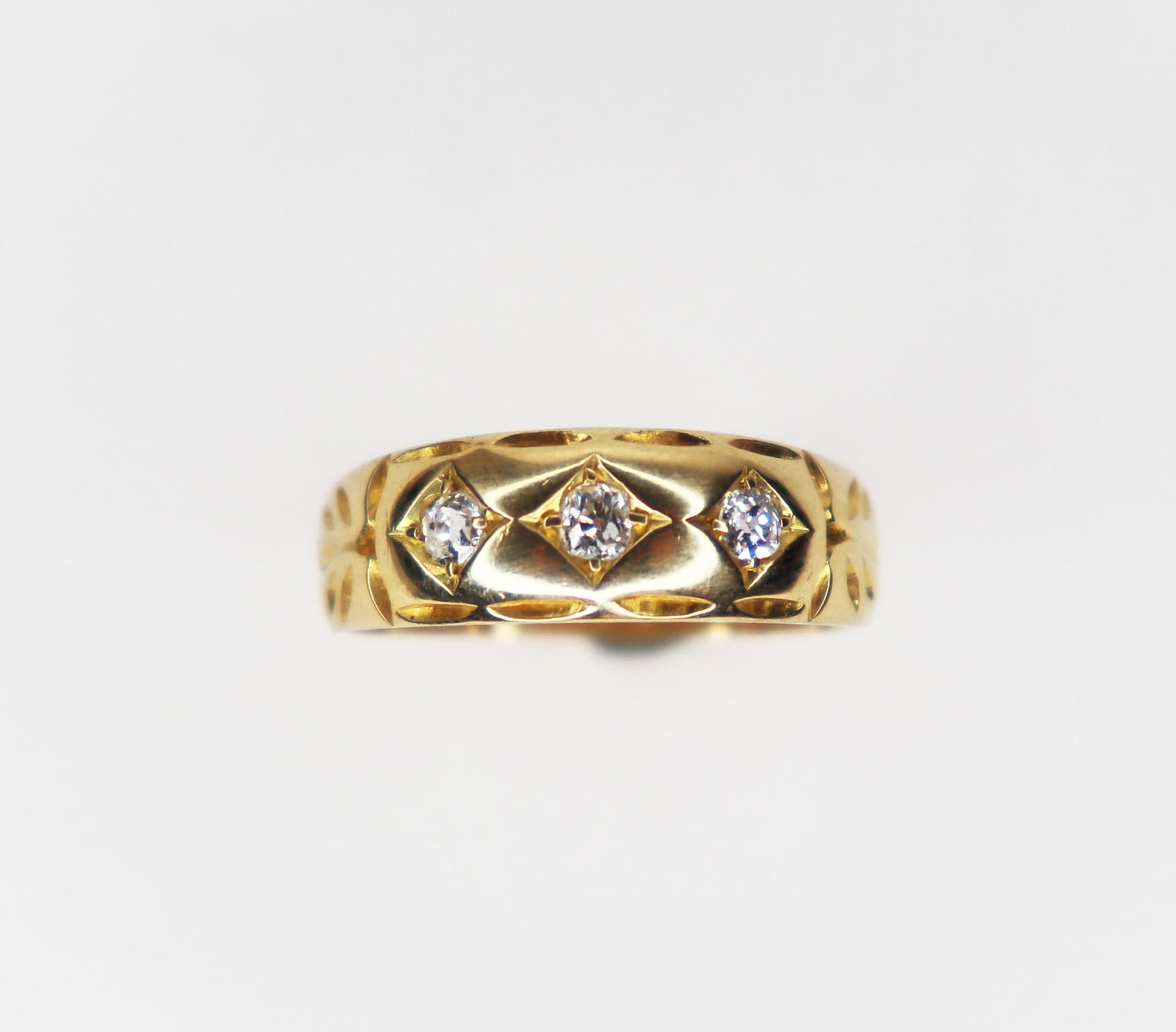 Victorian Era Diamond Band