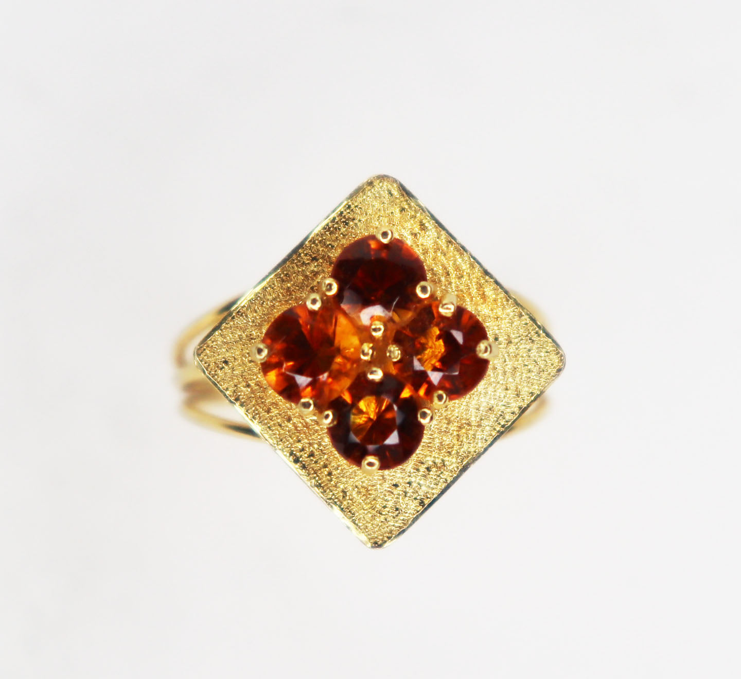 18kt Citrine Ring