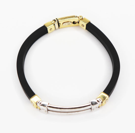 Black and Gold Bracelet