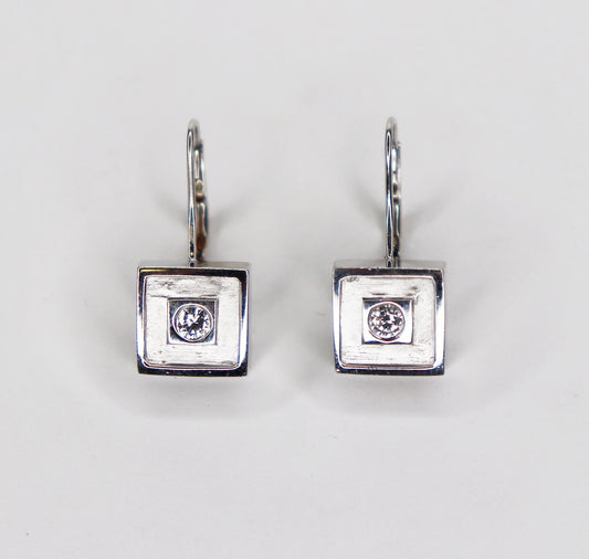 Square Drop Earrings