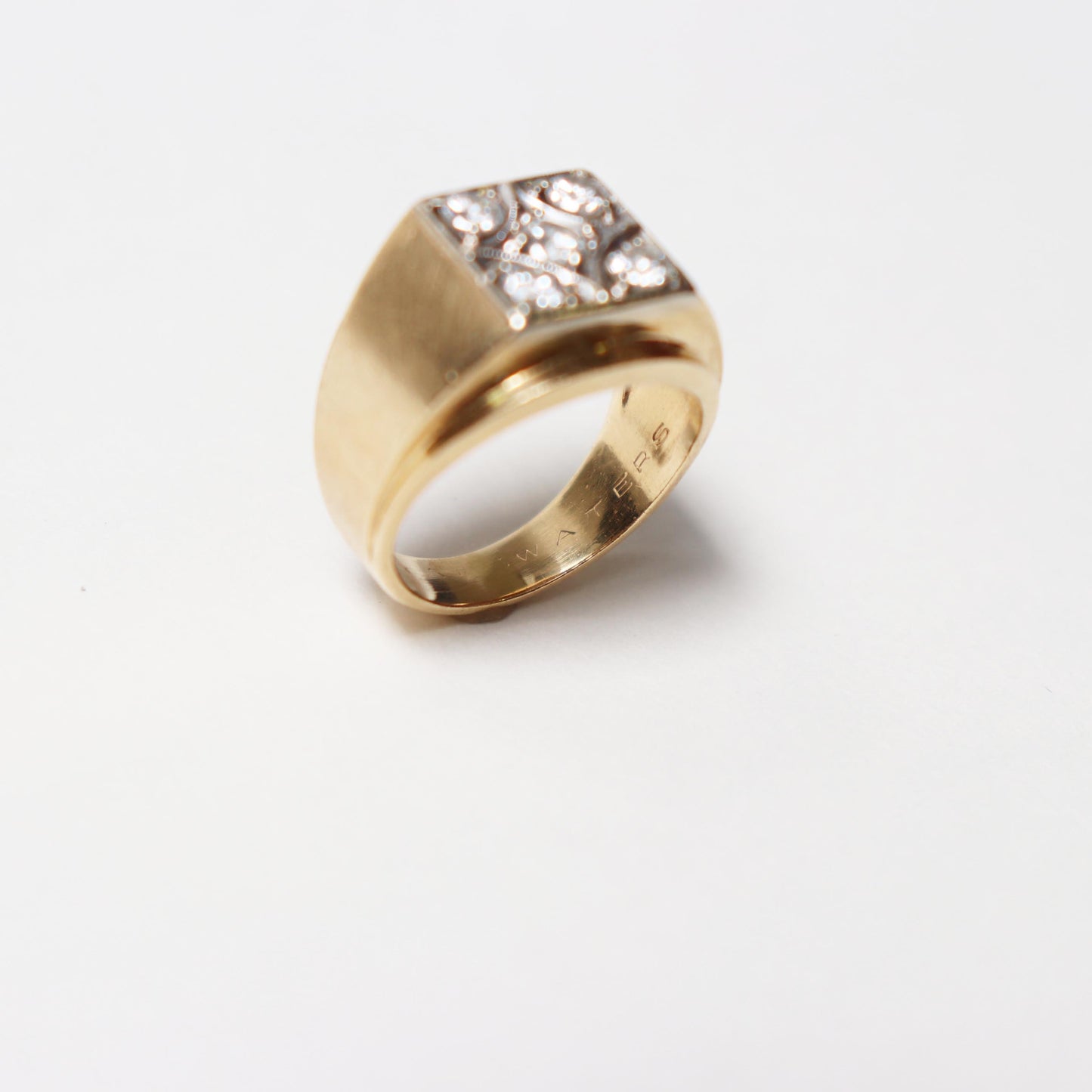 Men's Diamond Cluster Ring