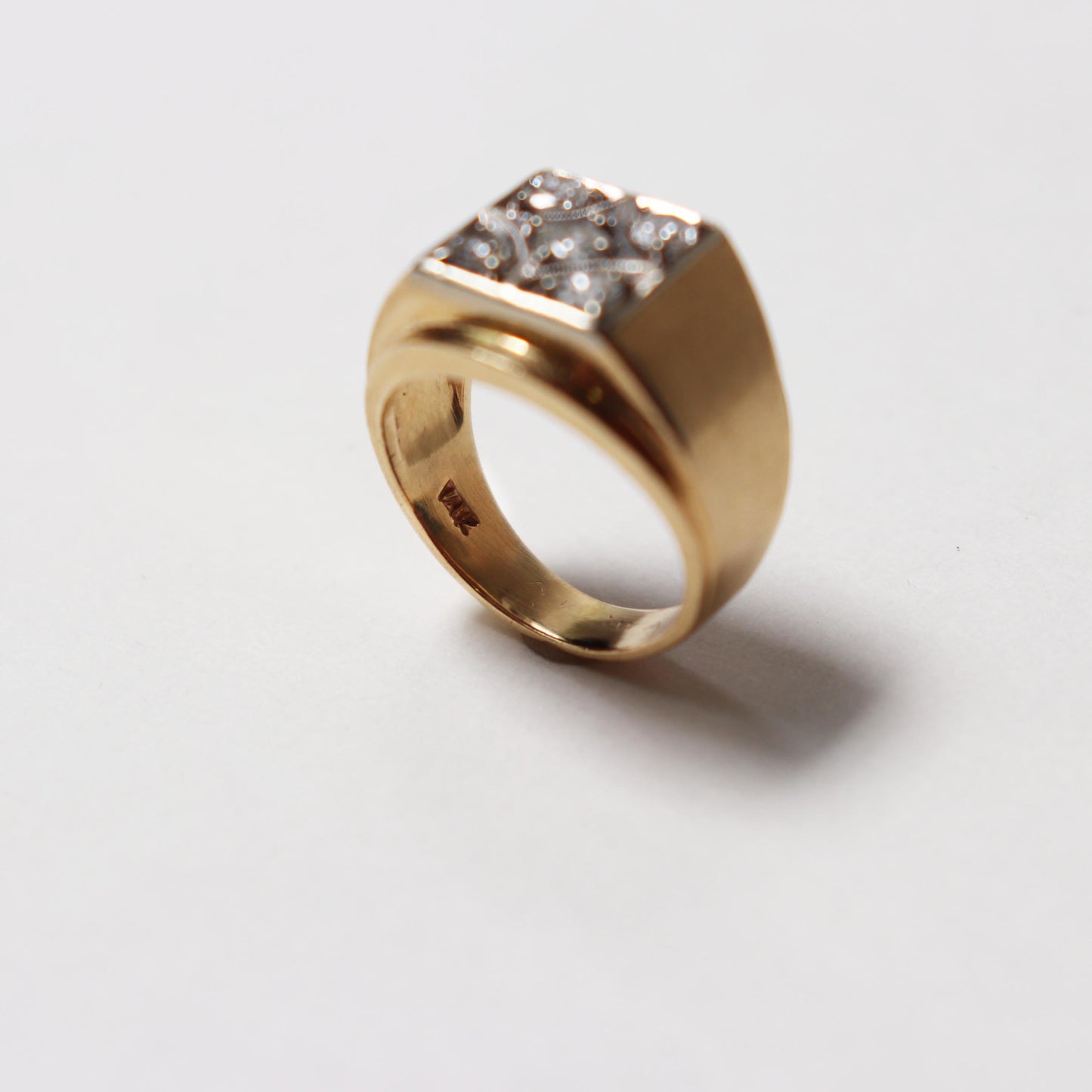 Men's Diamond Cluster Ring