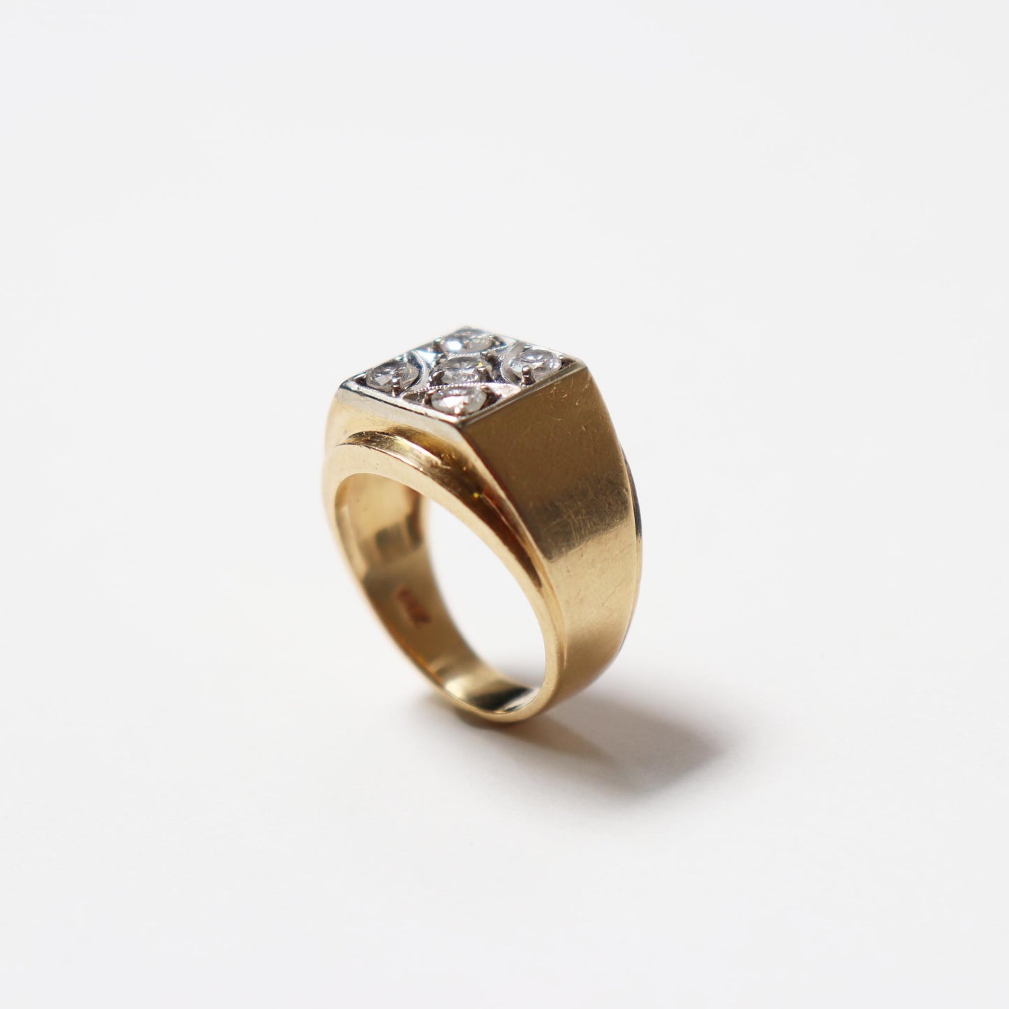 Men's Diamond Cluster Ring