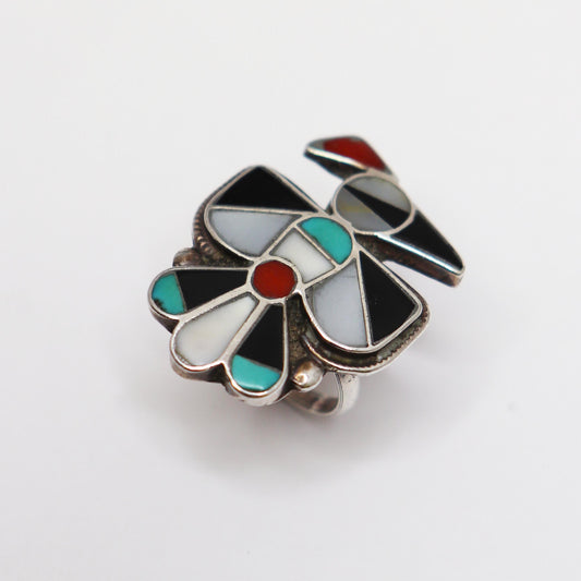 Navajo Thunderbird Inlay Ring